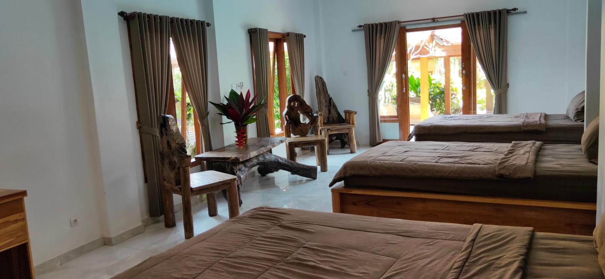 Medewi Beach Inn Pulukan Habitación foto